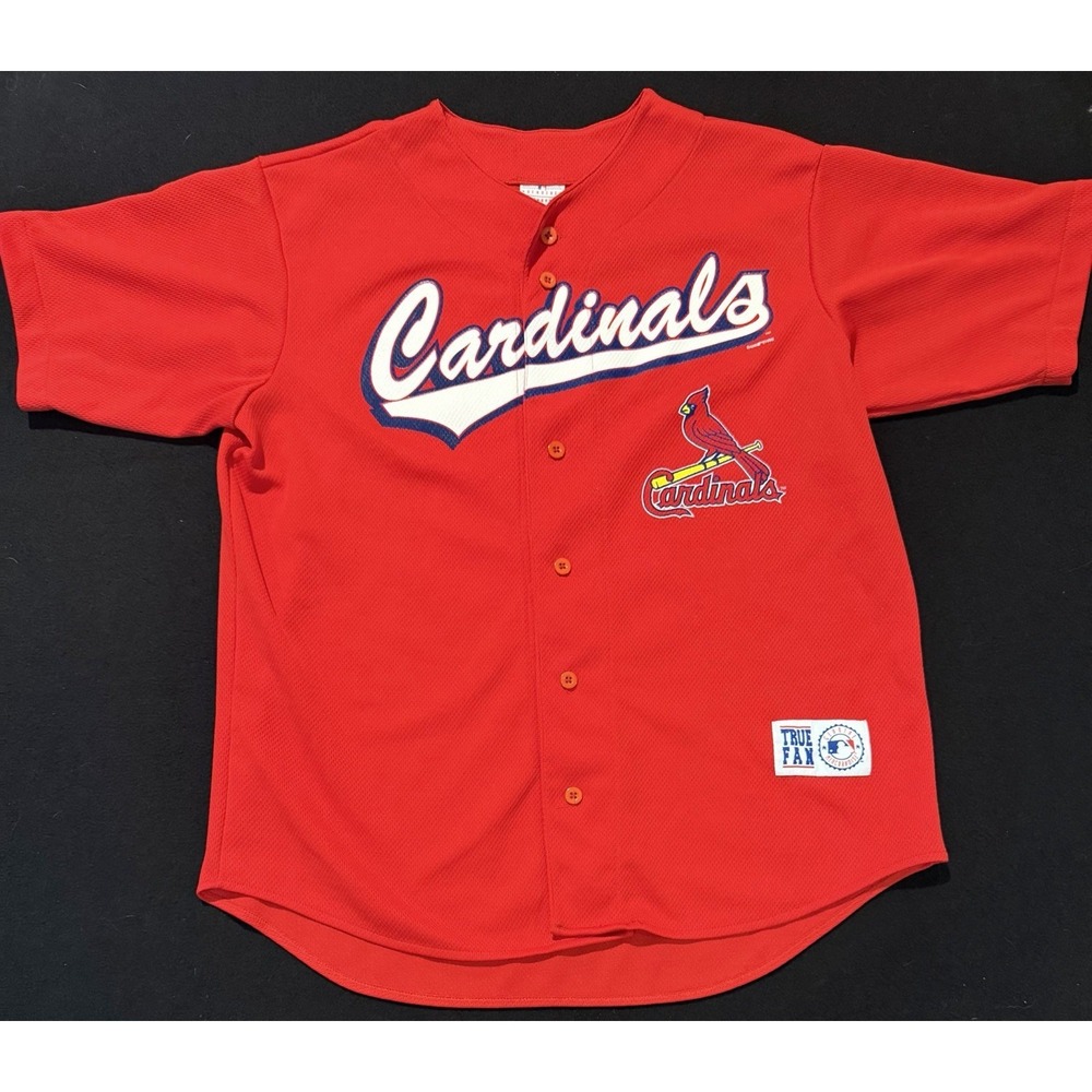 True Fan Mark McGwire Cardinals Jersey Mens Red MLB Baseball Mens L